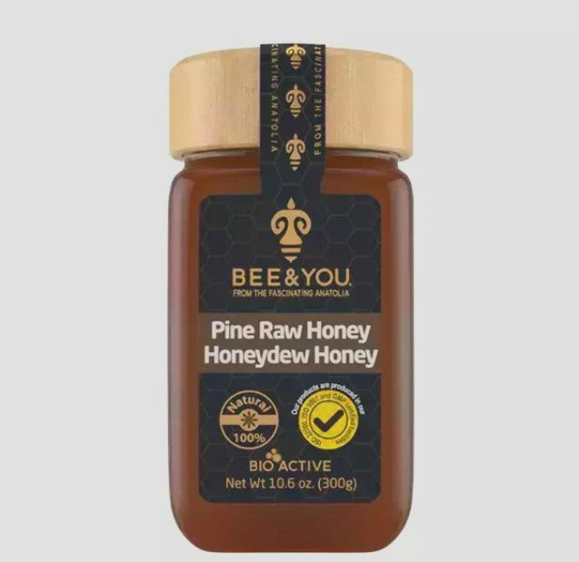 Hunang - raw. Pine. 300 gr. Bee & You