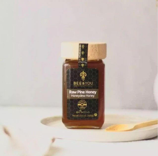 Hunang - raw. Pine. 300 gr. Bee & You