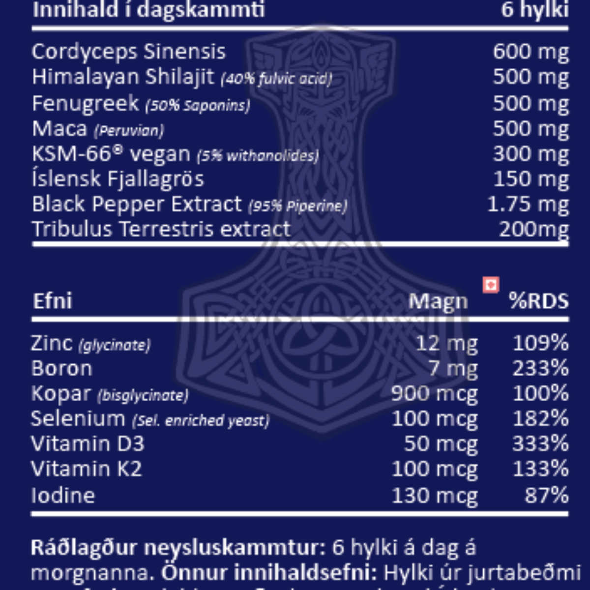 Kraftur - Vegan