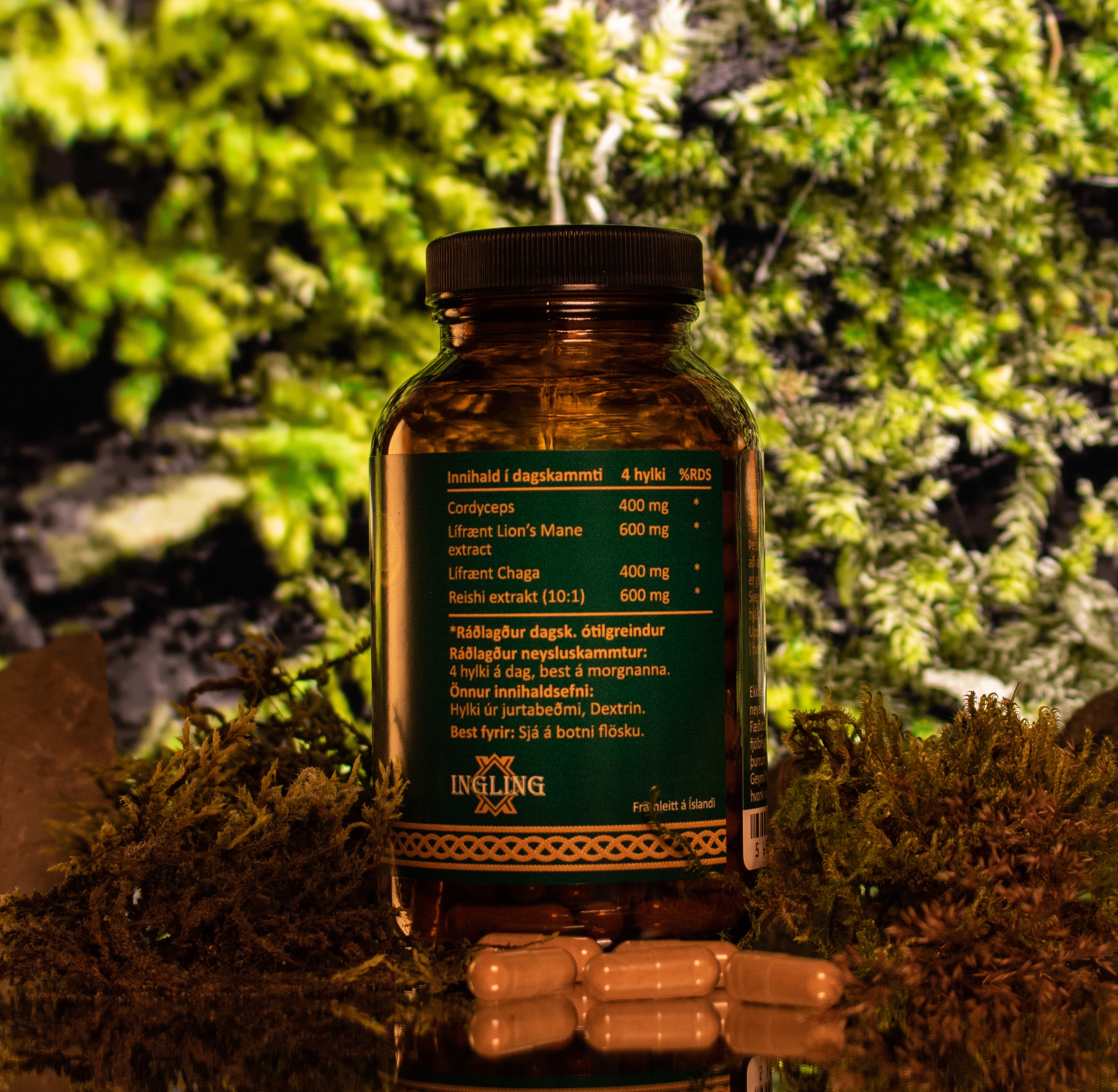 Sveppablanda 120 hylki