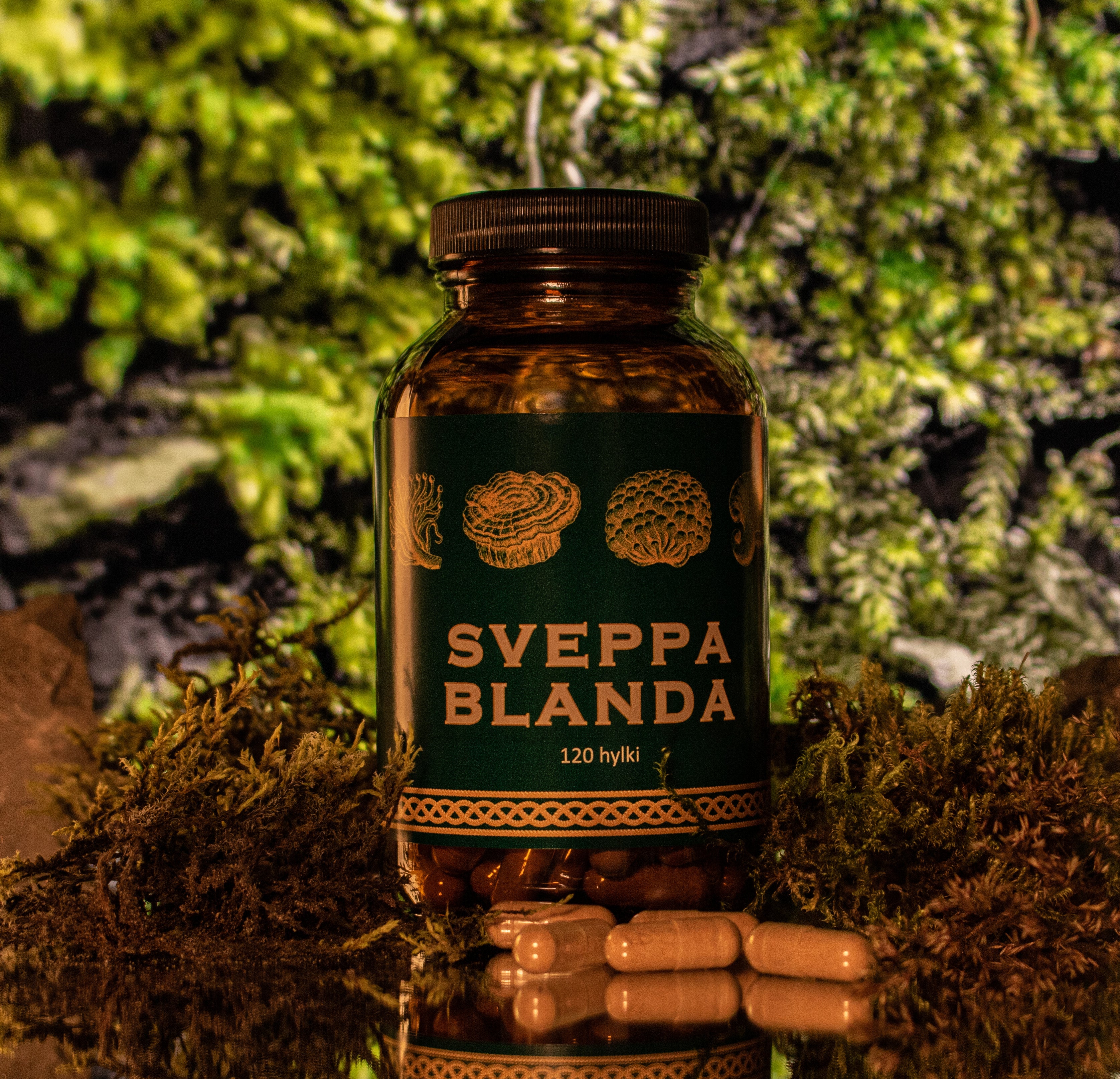 Sveppablanda 120 hylki