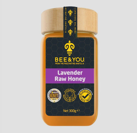 Hunang - raw. Lavender. 300 gr. Bee & You