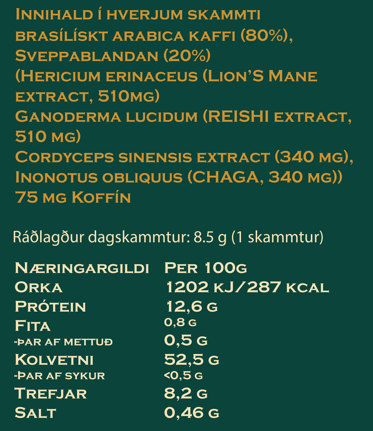 Innihaldslýsing